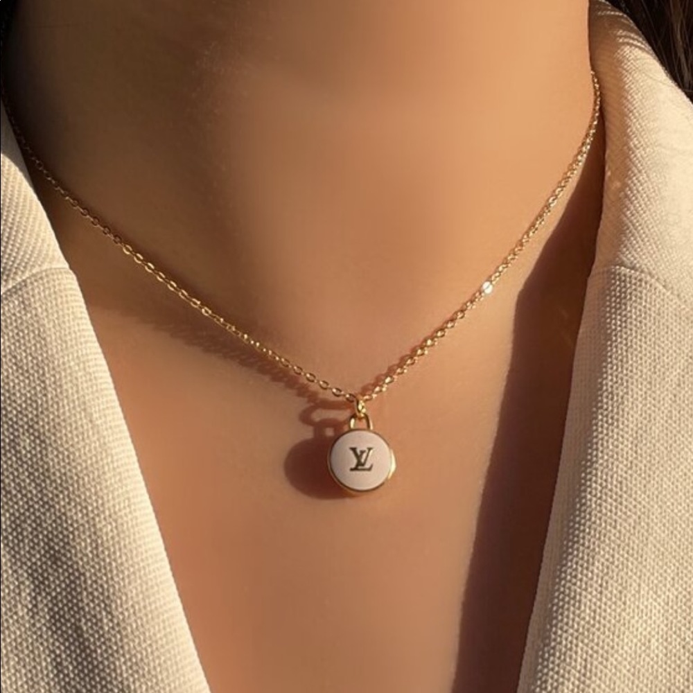LIMITED QUANTITIES 2 LEFT LV Cute charm 1 black gold upcyle ideas for jewelry - Picture 9 of 17